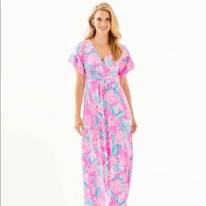 Lilly Pulitzer Jessi Maxi Dress Size XL